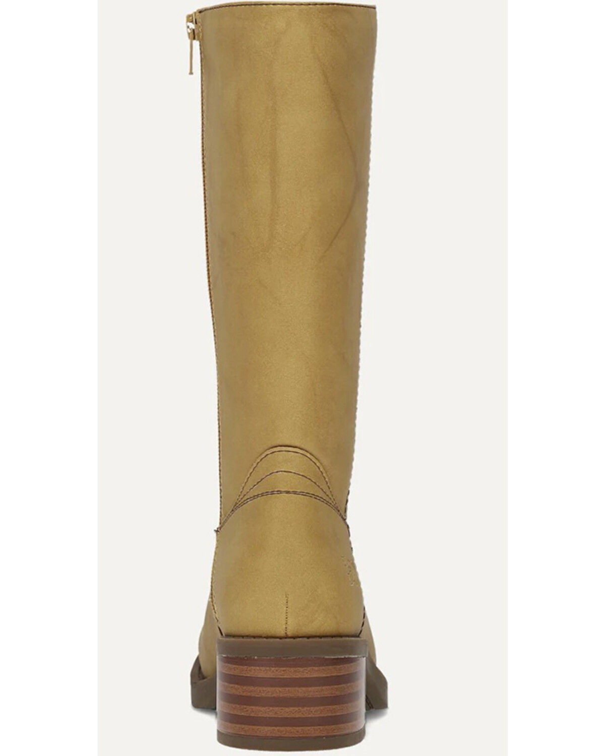 Image #5 - Frye & Co Girls' Miranda Tall Fashion Boots - Broad Square Toe, Yellow, hi-res