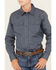 Image #3 - Cody James Boys' Cowboy Long Sleeve Snap Western Shirt, Steel Blue, hi-res