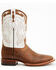 Image #2 - Cody James Men's Ozark Western Boots - Broad Square Toe, Off White, hi-res