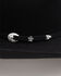 Image #3 - Serratelli 8X Rocker Steiner Exclusive Felt Cowboy Hat, Black, hi-res