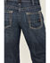 Image #4 - Ariat Men's FR M4 Boundary Low Rise Bootcut Jeans, Blue, hi-res