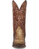 Image #4 - Dan Post Men's Exotic Python Stryker Western Boots - Snip Toe, Taupe, hi-res