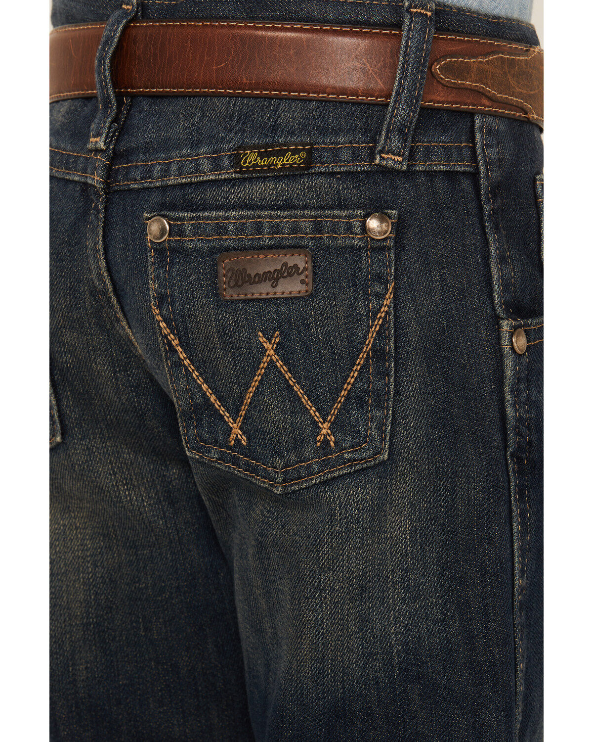 Image #4 - Wrangler Retro Boys' Night Sky Jeans - 4-7, Denim, hi-res