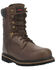 Image #1 - Laredo Men's Chain Work Boots - Steel Toe, Brown, hi-res