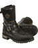 Image #1 - Milwaukee Leather Men's 9" Waterproof Gear Shirt Protection Boots - Round Toe, Black, hi-res