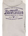 Image #4 - Troll Co Men's Blue Collar Graphic Hooded Sweatshirt, Grey, hi-res