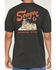 Image #4 - Seager Men's Lonesome Short Sleeve Graphic T-Shirt, Black, hi-res