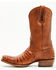 Image #3 - Cody James Black 1978® Men's Mason Exotic Caiman Belly Western Boots - Square Toe, Cognac, hi-res