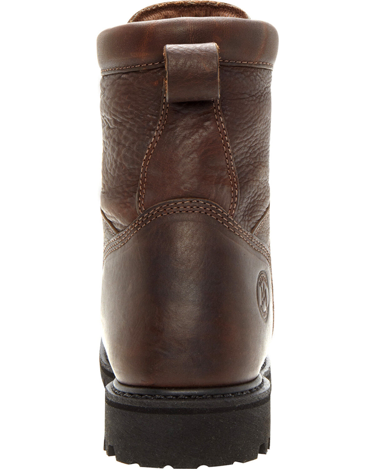 Image #7 - Georgia Men's Waterproof Steel Toe Logger Boots, Chocolate, hi-res