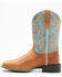 Image #3 - Cody James Men's Badge Xero Gravity™ Western Boots - Broad Square Toe , Brown, hi-res