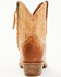 Image #5 - Cleo + Wolf Women's Fern Western Booties - Square Toe , Tan, hi-res