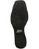 Image #7 - Justin Women's Rein Western Boots - Square Toe, Black, hi-res