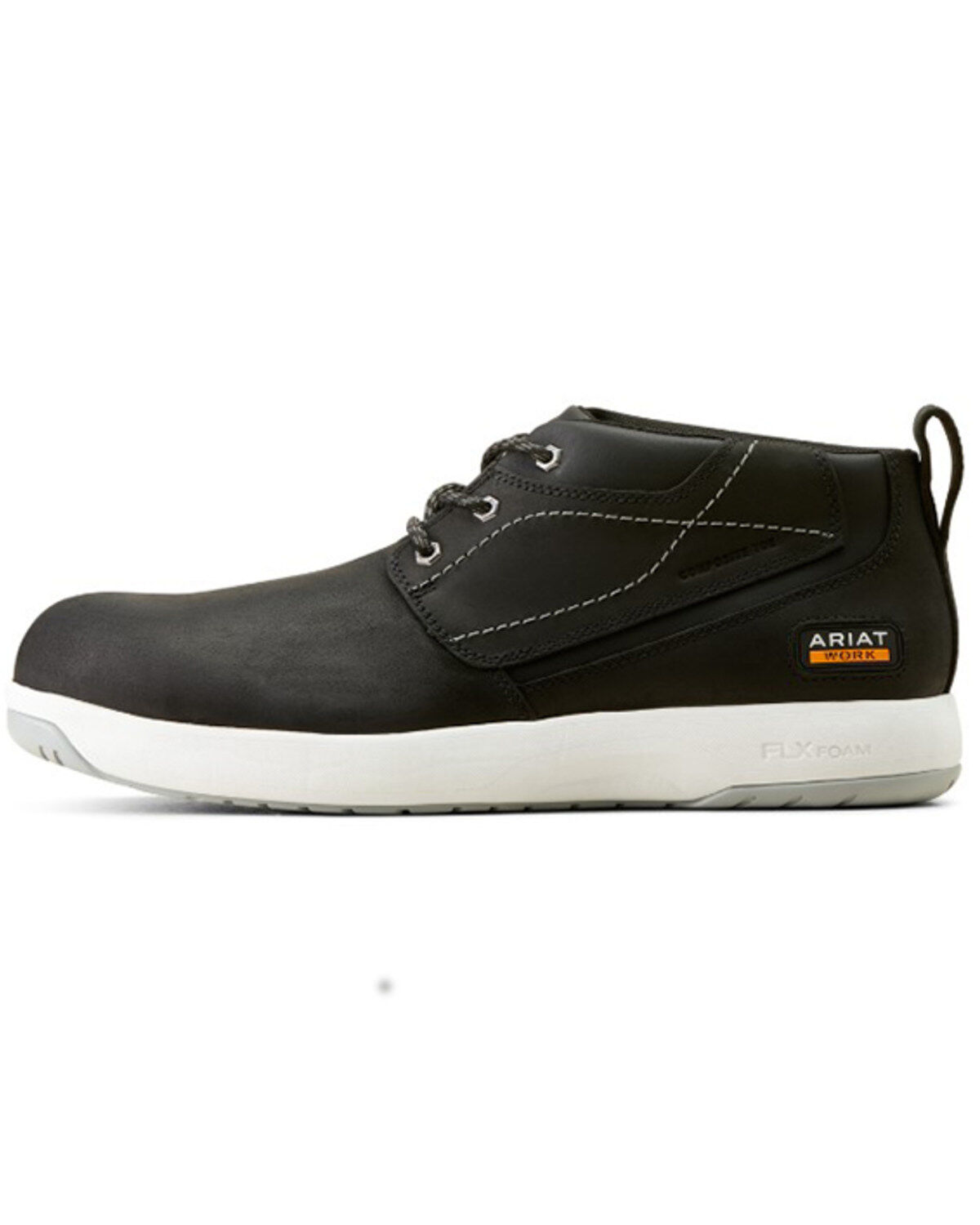 Image #2 - Ariat Men's Conveyer Work Shoes - Composite Toe, Black, hi-res
