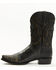 Image #3 - Dan Post Men's Basket Weave Western Boots - Snip Toe, Black, hi-res