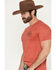 Image #3 - Howitzer Men's Boot Barn Exclusive Patriot Eagle Short Sleeve Graphic T-Shirt, Red, hi-res
