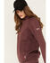 Image #2 - Ariat Women's FR Rev Pullover Hoodie , Purple, hi-res