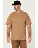 Image #1 - Hawx Men's Forge Solid Short Sleeve Pocket T-Shirt, Tan, hi-res