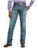 Image #1 - Ariat Men's M4 Low Rise Scoundrel Bootcut Jeans, Indigo, hi-res