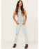 Image #1 - Levi's Girls' Light Wash Afterglow Classic Bootcut Jeans , Blue, hi-res