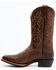 Image #3 - Brothers and Sons Men's British Tan Xero Gravity Performance Leather Western Boots - Round Toe, Tan, hi-res