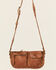 Image #2 - Free People Women's Wade Leather Crossbody Bag, Brown, hi-res