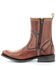 Image #3 - Corral Men's Cognac Strap Western Boots - Square Toe, Cognac, hi-res