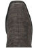 Image #6 - Dan Post Men's Socrates Exotic Caiman Tall Western Boots - Square Toe, Brown, hi-res