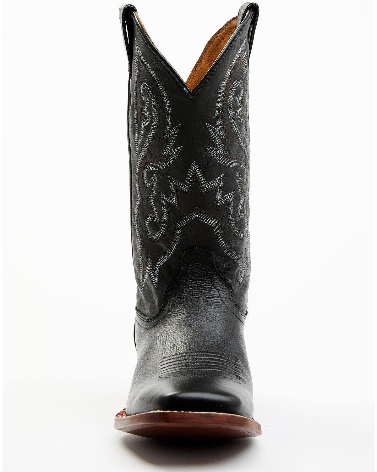Image #4 - Cody James Men's Westley Stockman Boots - Broad Square Toe, Black, hi-res