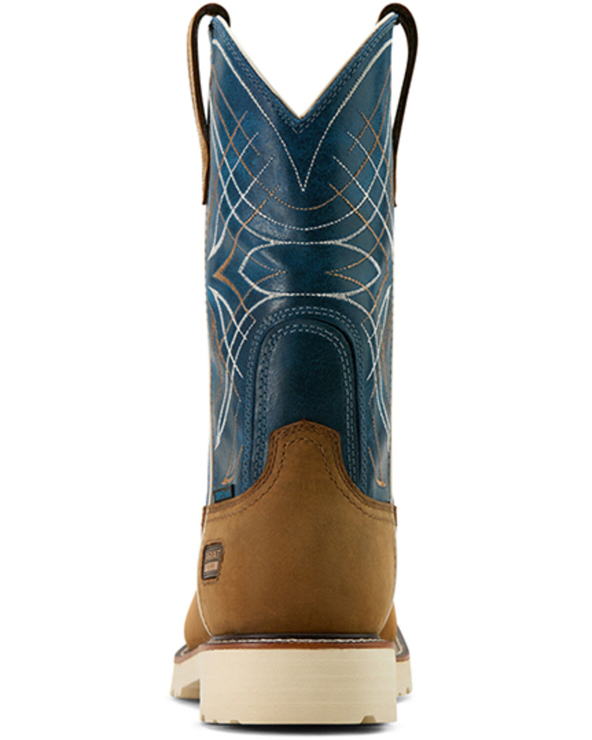 Image #3 - Ariat Men's Activator Waterproof Work Boots - Soft Toe, Brown, hi-res