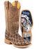 Image #1 - Tin Haul Men's Hanky Panky Western Boots - Broad Square Toe, Brown, hi-res