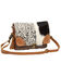 Image #1 - Myra Bag Women's Rug And Hairon Flap Messenger Bag , Multi, hi-res