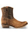 Image #3 - Corral Women's Lamb Abstract Boots - Round Toe, Chocolate, hi-res