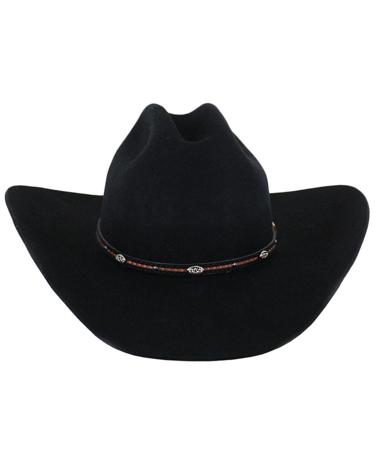 Image #2 - Cody James&reg; Men's Lamarie Pro Rodeo Brim Wool Hat, Black, hi-res