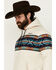 Image #2 - RANK 45&reg; Men's Sworn Border Print Hooded Sweatshirt, Ivory, hi-res