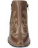 Image #4 - Smoky Mountain Women's Emily Distressed Western Booties - Round Toe, Brown, hi-res