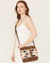 Image #1 - Shyanne Women's Summer Moon Southwestern Bucket Crossbody Bag , Tan, hi-res