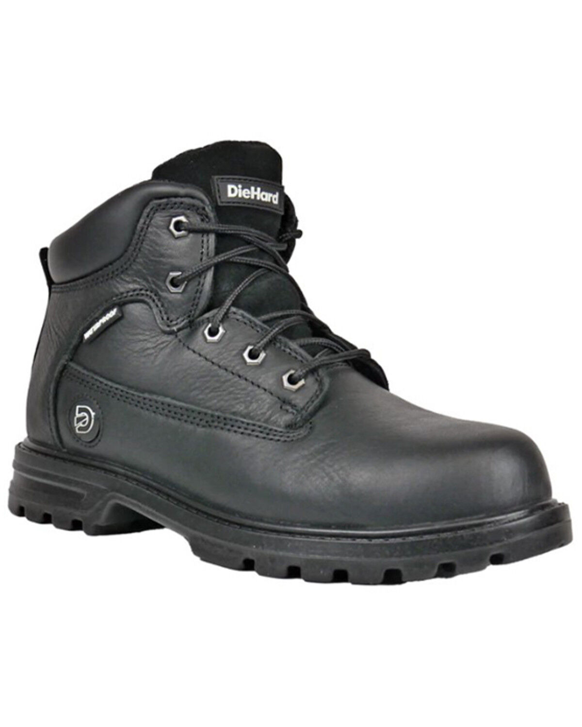 DieHard Men's Charger V2 Work Boots - Composite Toe, Black, hi-res