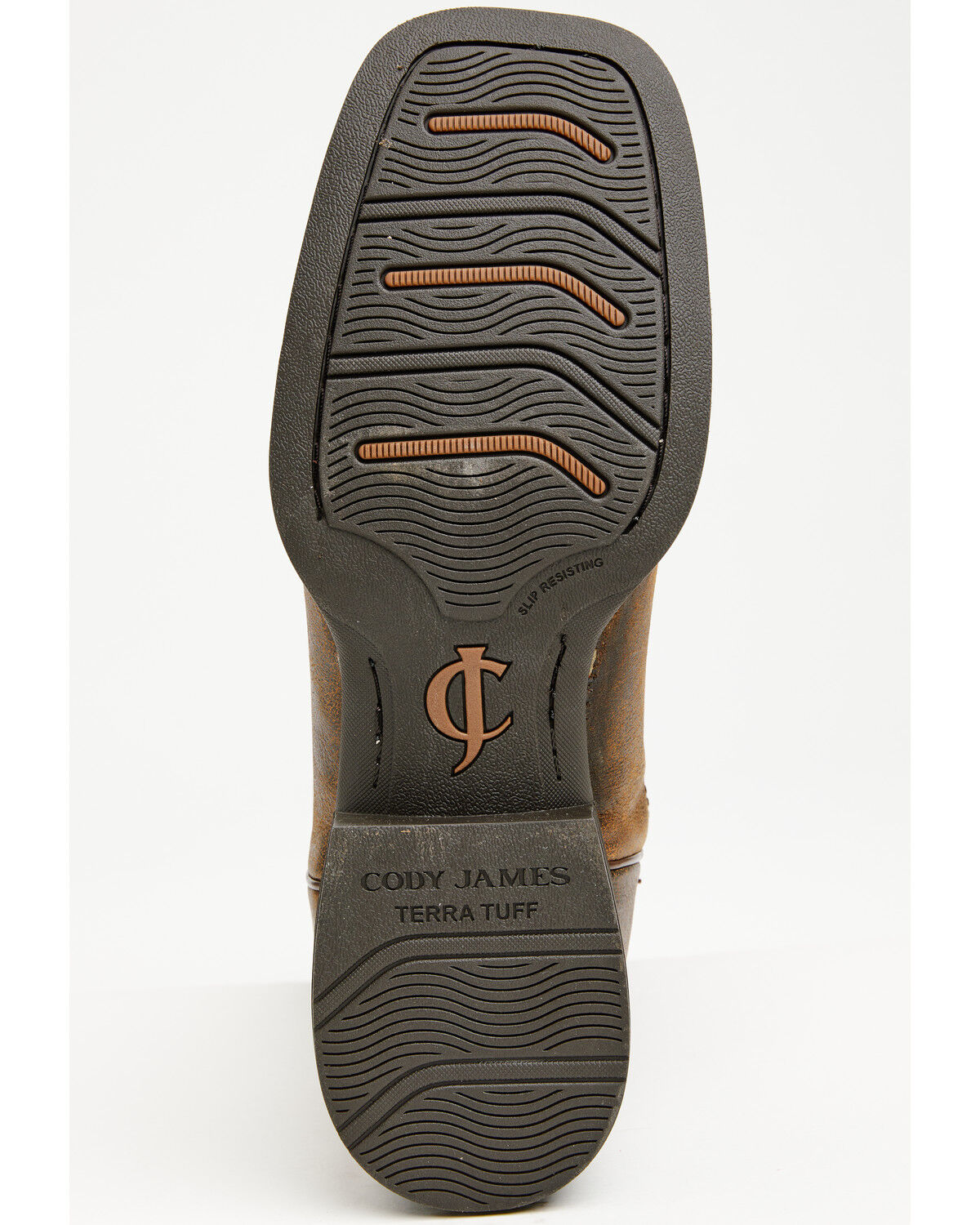 Image #7 - Cody James Men's Force Performance Western Boots - Broad Square Toe, Tan, hi-res