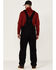 Image #4 - Hawx Men's Lined Bib Overall, Black, hi-res