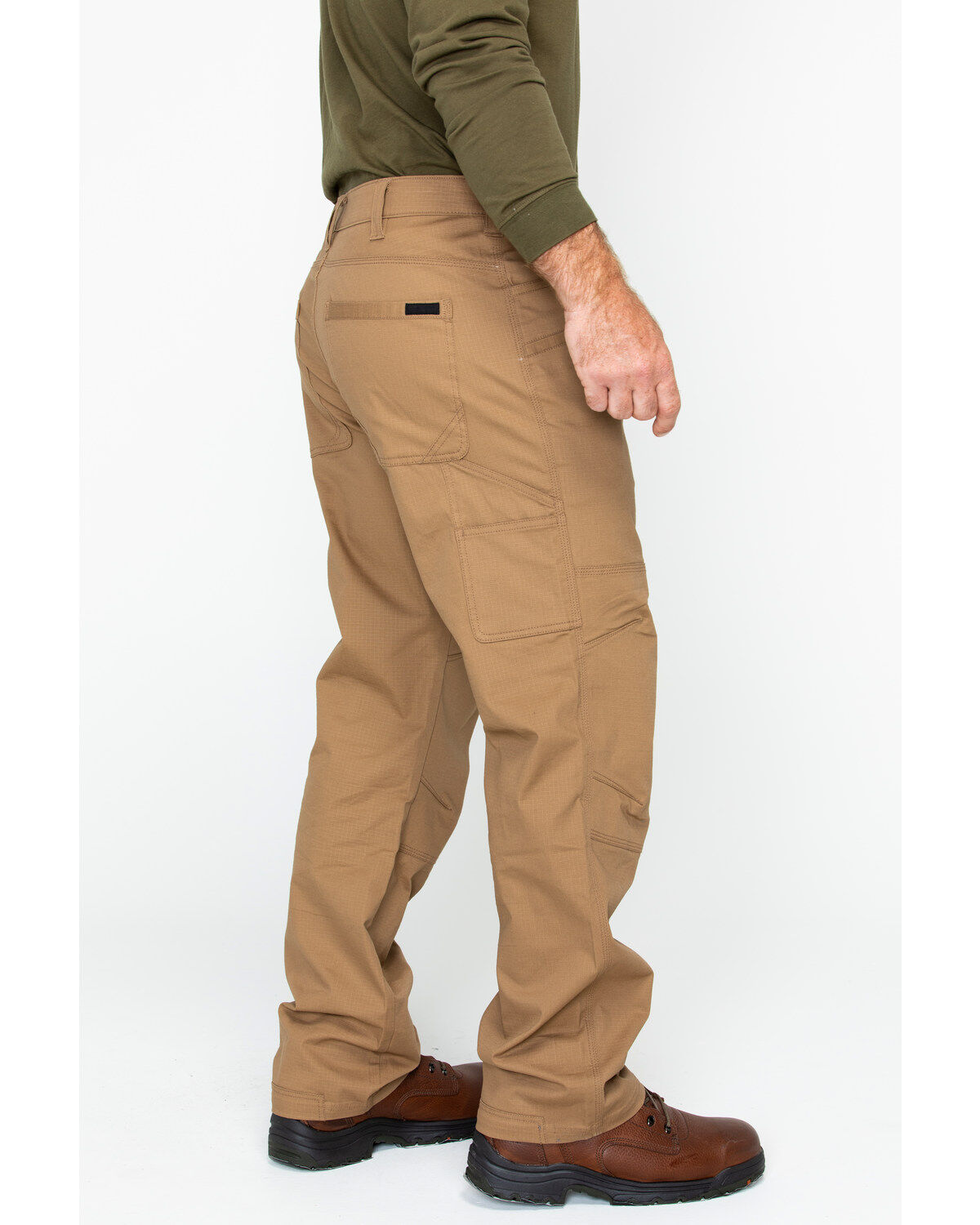 Image #4 - Hawx Men's Stretch Ripstop Utility Work Pants, , hi-res