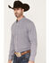 Image #2 - Cody James Men's Toby Long Sleeve Button-Down Stretch Western Shirt, White, hi-res