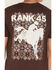 Image #4 - RANK 45&reg; Boys' Gallop Short Sleeve Graphic T-Shirt, Brown, hi-res