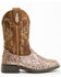 Image #2 - Shyanne Girls' Sparkle Plenty Boots - Broad Square Toe, Pink, hi-res