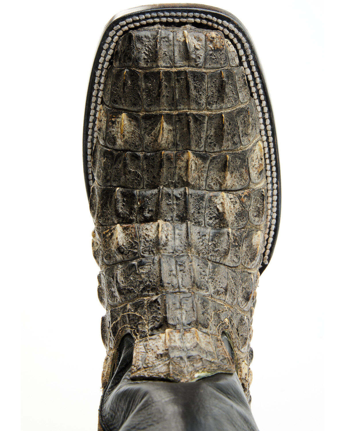 Image #6 - Cody James Black 1978&reg; Men's Tillman Exotic Hornback Alligator Western Boots - Broad Square Toe, Black, hi-res