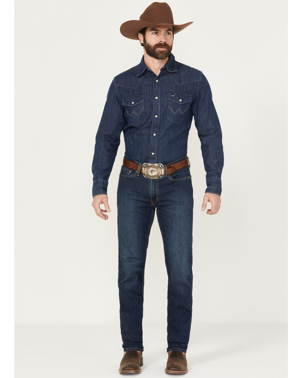 Levi's Men's 514 Nice To Meet You Medium Wash Straight Leg Stretch Denim Jeans, Medium Wash, hi-res