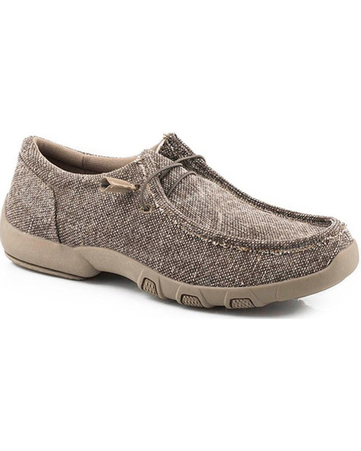 Image #1 - Roper Men's Chillin Casual Chukka Shoes - Moc Toe, Brown, hi-res