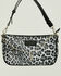 Image #2 - Wrangler Women's Boot Barn Exclusive Leopard Print Shoulder Bag with Chain, Black, hi-res