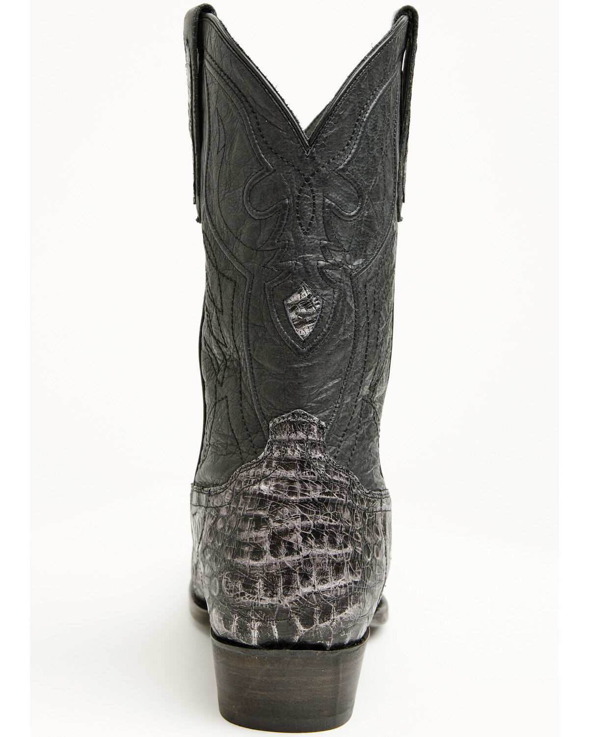 Image #5 - Cody James Black 1978&reg; Men's The Porter Exotic Caiman Belly Western Boots - Square Toe, Black, hi-res