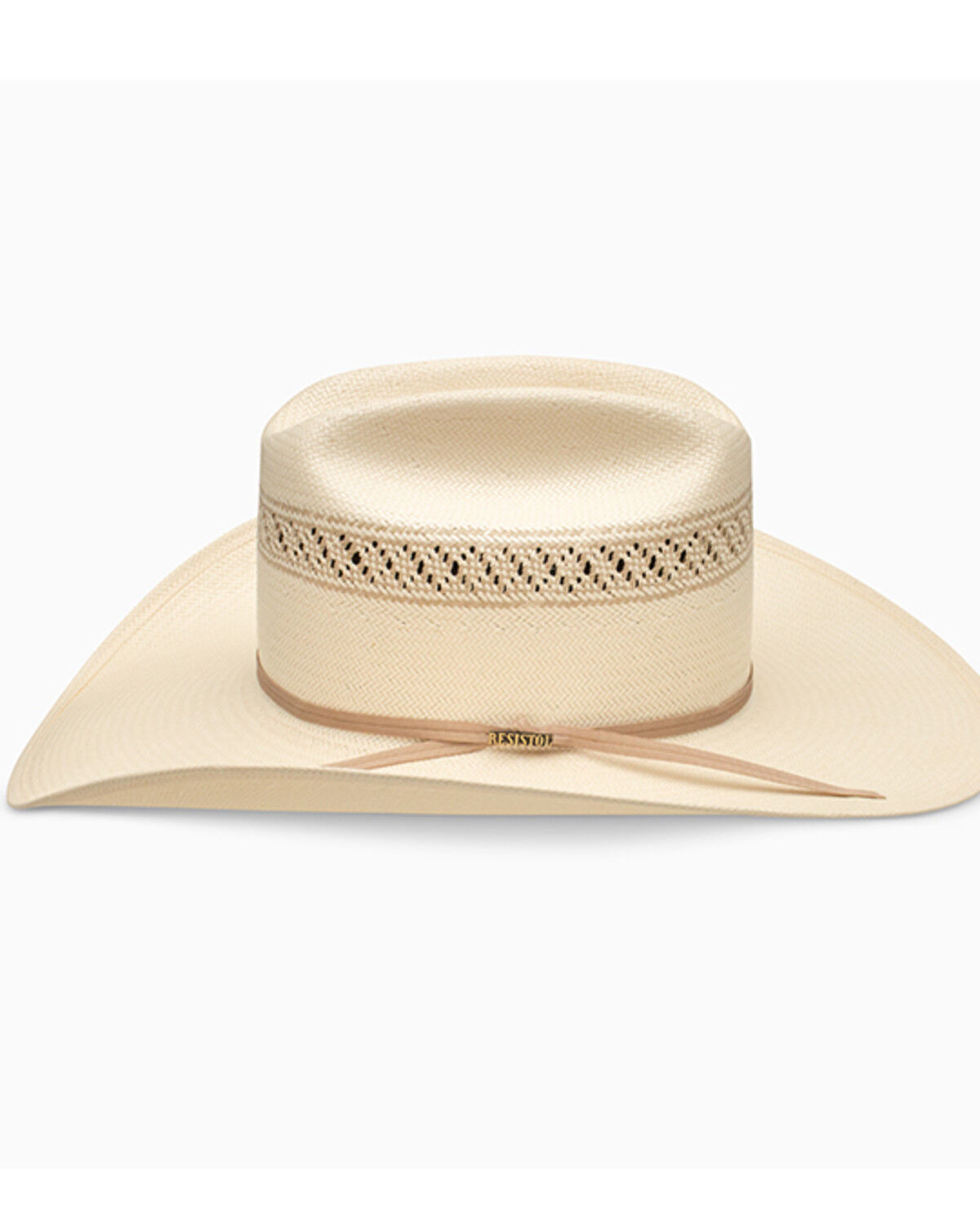 Image #2 - Resistol Wildfire 20X Straw Cowboy Hat, Natural, hi-res