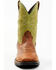 Image #4 - Brothers and Sons Men's High Hopes Lite Performance Western Boots - Broad Square Toe, Green, hi-res